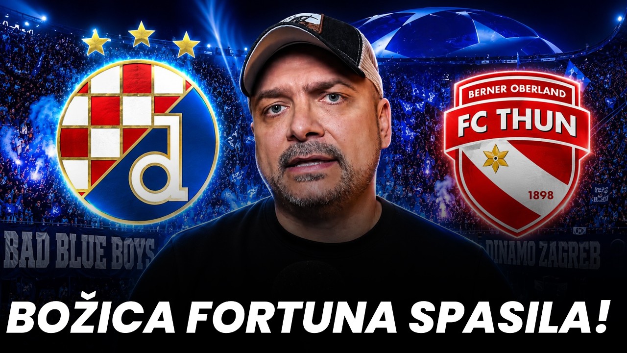 DINAMO vs THUN 3:2! SRETNO I SPRETNO!