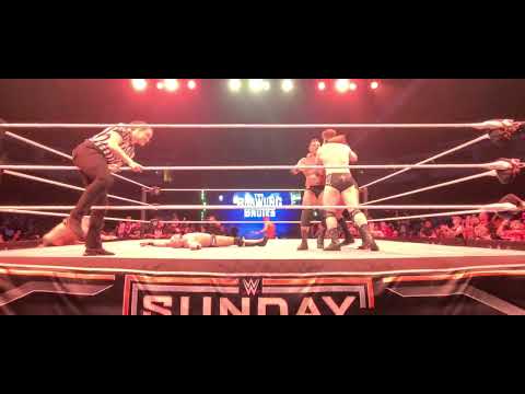 WWE SUNDAY STUNNER SUPERSTAR EXPERIENCE 2022. The Brawling Brutes kicking some Imperium butts