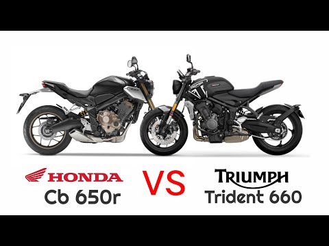 Honda CB 650r VS Triumph Trident 660 COMPARISON_MILEAGE_TOP SPEED_PRICE_BIKE INFORMER