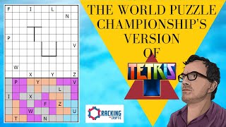 The World Puzzle Championship's Version Of Tetris!