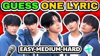 Download lagu Guess the TXT Song by ONE LYRIC 🧩 | Are You a Real MOA? mp3