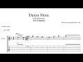 Danza Mora TAB - acoustic spanish guitar solo tab (PDF + Guitar Pro)