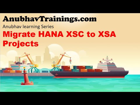 Migrate HANA XS Classic to XS Advance | HANA XS classic and XS Advance comparison and migration