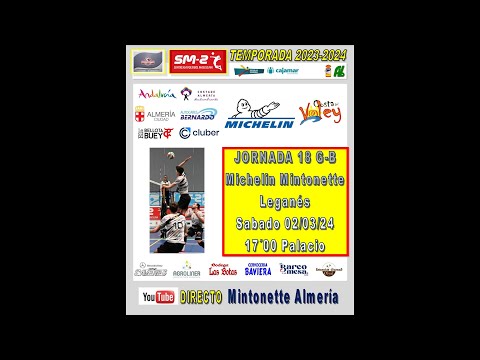 SM2, JORNADA 18. MICHELIN MINTONETTE ALMERIA - CV LEGANES