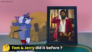 When KGF 2 Movie Scenes performed by Tom & Jer
