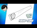 How To Draw Hand Saw Step By Step
