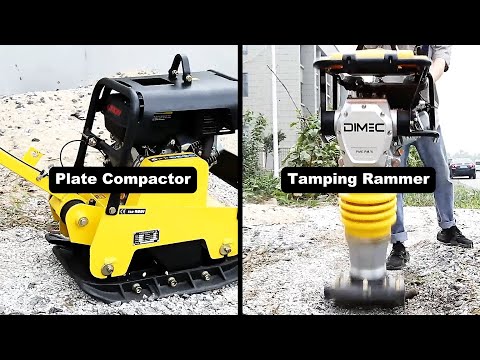 Plate Compactor vs Tamping Rammer: Which One Should You Use? (Key Differences Explained!)