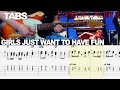 Cyndi Lauper Girls Just Want To Have Fun Guitar Cover WITH TABS SOLO