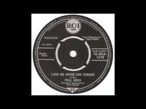 Paul Anka - Love Me Warm And Tender - 1962 - 45 RPM