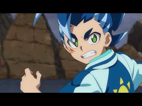 Beyblade burst sparking episode 13(rage Longinus vs king helios)