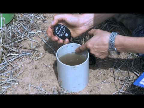 Soil Test 3 - How to measure infiltration