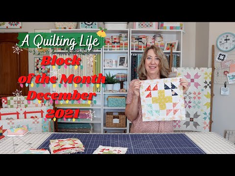 Quilt Block of the Month: December 2021 | A Quilting Life