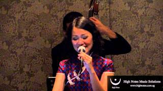 Joanna Dong : Wo Zhi Zai Hu Ni 我只在乎你 : Singapore Jazz Wedding Musicians : www.highnotes.com.sg