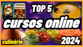 Top 5 Melhores Cursos de CULINÁRIA Online 2024 - Para INICIANTES - Curso de Marmita Fit e mais