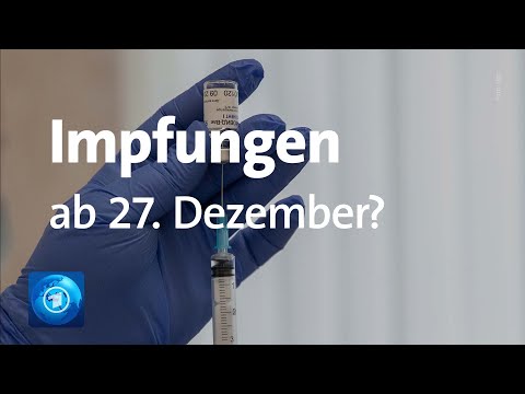 Corona: Impfstart in Deutschland möglicherweise am 27. Dezember - Lage in Sachsen weiter dramatisch