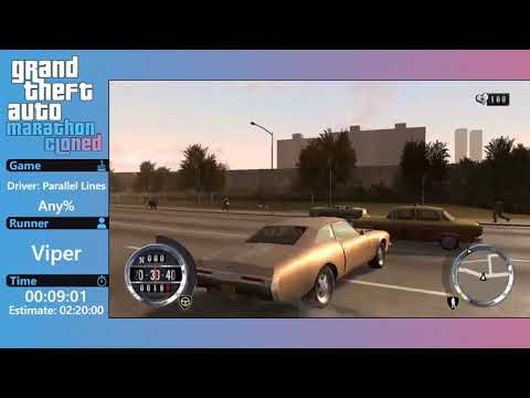 GTAMarathon 2019: Cloned - Driver: Parallel Lines - Any% - Viper