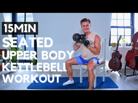 SEATED KETTLEBELL WORKOUT | Upper body workout for limited mobility