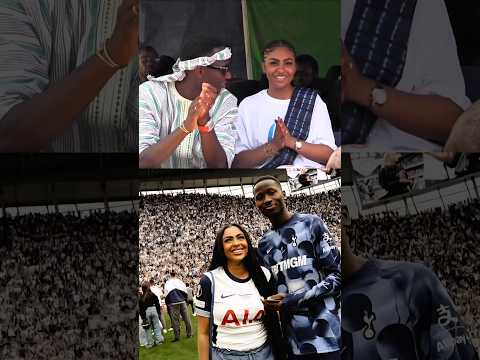 PAPE MATAR SARR AND HIS WIFE VERONIKA: Spurs Star in Traditional Boubou in Fayako