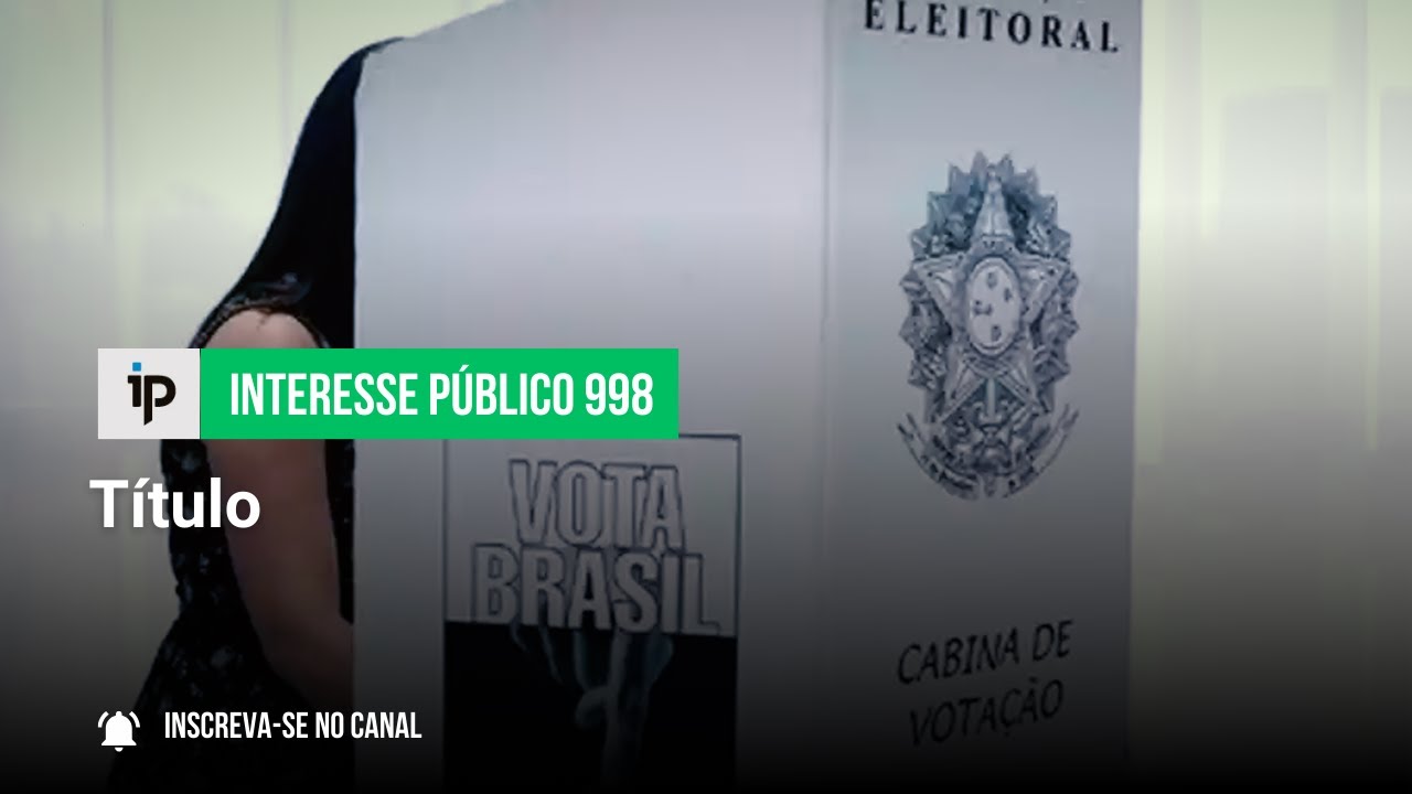 Série sobre participação feminina na política - cap4: fraude em cota gênero no Pará - IP 998