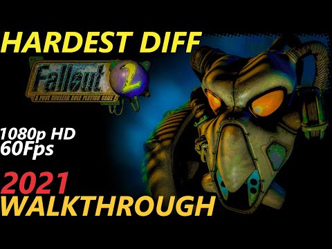Fallout 2 [1998] - Walkthrough Longplay - Hardest Difficulty - Part 4 [2021] [1080p HD] [60Fps]