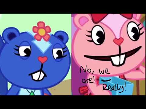 Giggles And Petunia In Wonderland - Tweedle Dee And Tweedle Dum