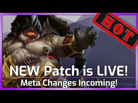 NEW Patch! First Esports Match with new META! - Heroes of the Storm