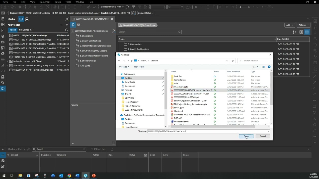 Creating PROJECTS (Adding Folders and Files)