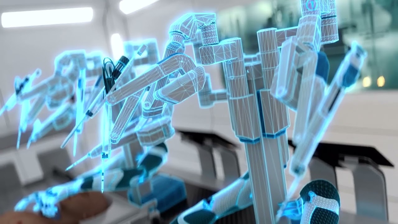 3d industrial medical robotic technical animation Transplant Machine – BrainBridge
