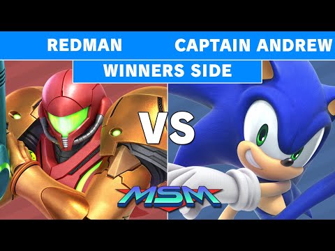 MSM 221 - Redman (Samus) Vs Captain Andrew (Sonic) Winners Pools - Smash Ultimate