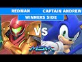 MSM 221 Redman Samus Vs Captain Andrew Sonic Winners Pools Smash Ultimate