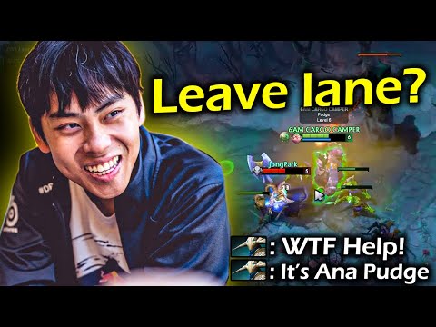 How Ana Pudge make Immortal Rank 400 Sven leave lane? | Genius Pudge