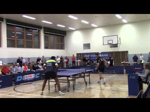 TT-Intercup 2015: Leonhartsberger gegen Javaid (Satz 1)