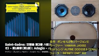 Download lagu Saint-Saëns: Symphony No. 3 'Organ Symphony'　Berliner Phil. · James Levine　#空気録音 #ポンせんべい #alpine mp3