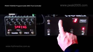 Video thumbnail for PEAK: FCB4N2 Programmable MIDI Switcher by Brett Kingman