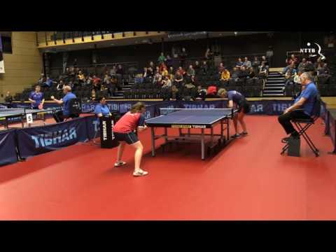 NK 2020 dames 1ste ronde: Alice Barendregt - Vicky Schijven