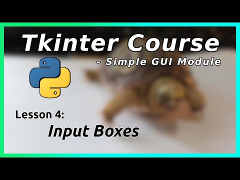 Inputsentry Tkinter Tutorial Part 4