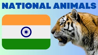 National Animals of Countries | Flags and Countries name With National Animal
