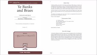 Ye Banks and Braes (CM9532) arr. by Russell Robinson
