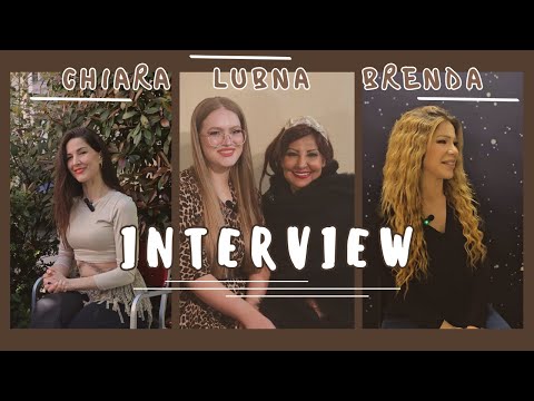Mini Interviews with Bellydance Stars | Chiara Saccomanno | Brenda | Lubna Emam |