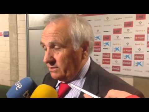 Alfonso García (UD Almería) tras ganar a la Real Sociedad