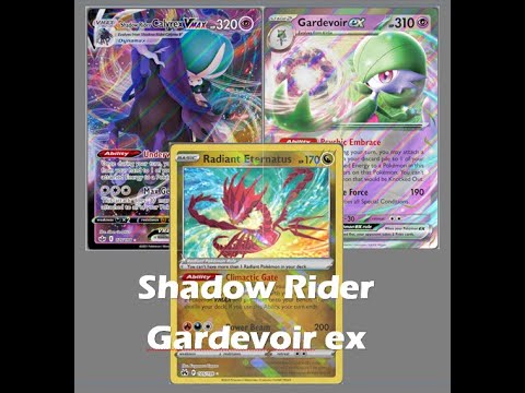 Shadow Rider Gardevoir ex together gets energy keeps it there for OHKO on everything! Pokemon PTCGL