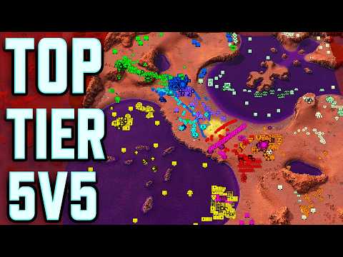 Grandmaster Level Beyond All Reason - 5v5 (EPIC RTS)