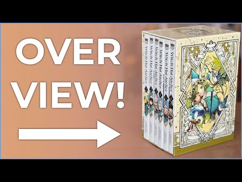 Witch Hat Atelier Manga Box Set 1 Unboxing and Overview