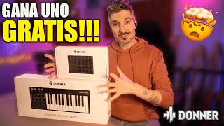 Video thumbnail for HAZ MÚSICA EN CUALQUIER LUGAR | Donner Starrykey 25 & DPD16 by George fiVe