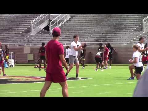2023 QB Ryan Browne at FSU’s Seminole Showcase