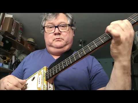 4 STRING CIGAR BOX GUITAR FOR SALE