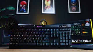 Video thumbnail for Corsair K70 RGB MK 2 Gaming Keyboard Unboxing and   Review by Rick Aqua