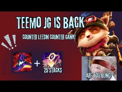 Teemo Jungle is BACK and Lee Sin Can’t See a Thing! Rank Road to Master SEA