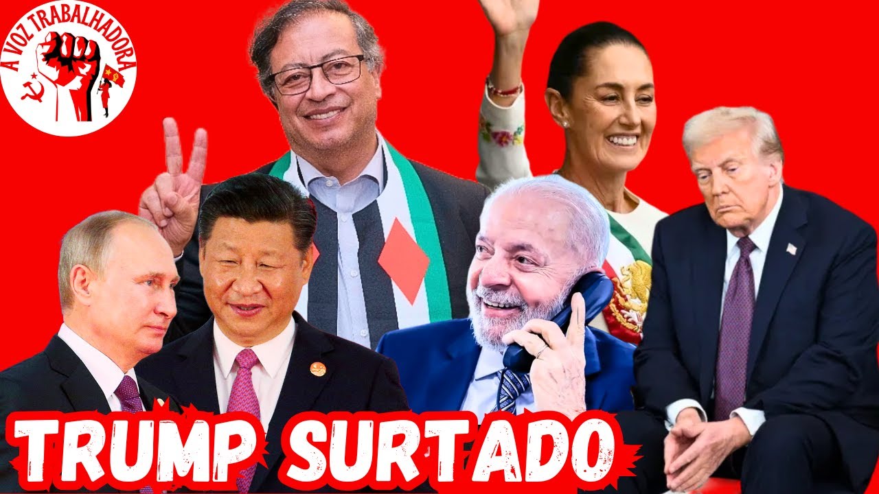 TRUMP SURTA: LULA LIGA PARA PUTIN, CHINA FLERTA COM PETRO - VOZES DA AMÉRICA
