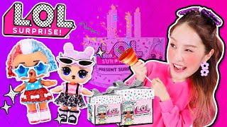 빰빠람빰빰 생일축하합니다~!!! LOL 프레젠트 서프라이즈 케이크 언박싱 놀이